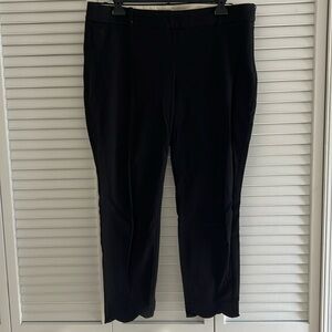 J. Crew Factory Elegant Black Capris
